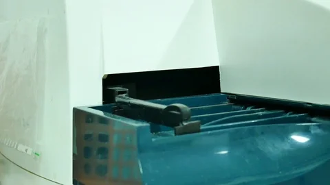 Automate analysis in laboratory. Stock Footage 86004104