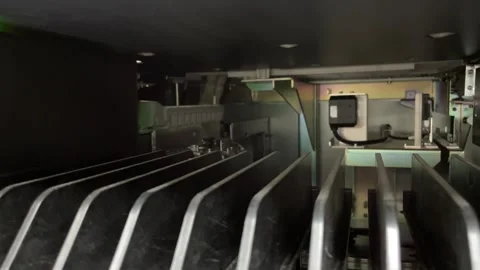 Automate analyzing in modern laboratory. Stock Footage 247171650