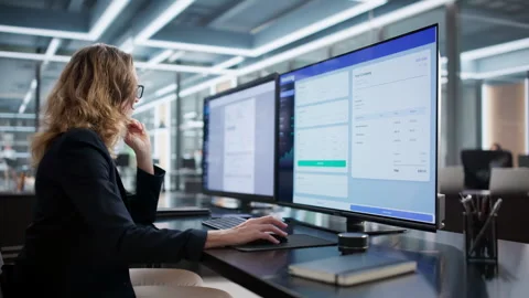 Automate Billing Software For Efficient Management 스톡 동영상 330585263