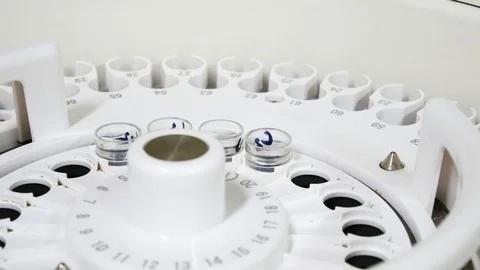 Automate chemistry running test Stock Footage 79428489