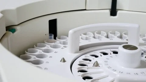 Automate chemistry running test Stock Footage 79429650