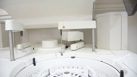 Automate chemistry testing Stock Footage 77584747