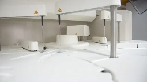 Automate chemistry testing Stock Footage 77584891