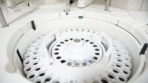 Automate chemistry testing Stock Footage 77584905