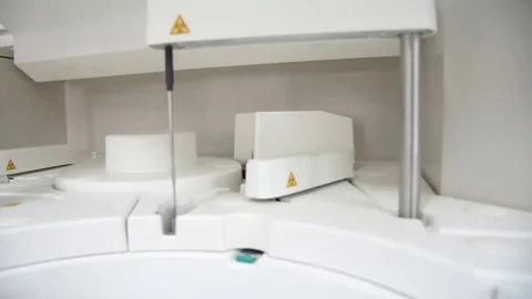 Automate chemistry testing Stock Footage 77584921
