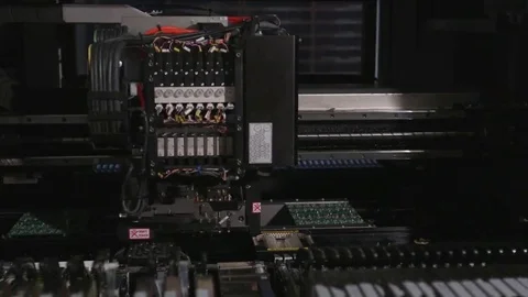 Automated Circuit Board Programming 库存影片 79063936