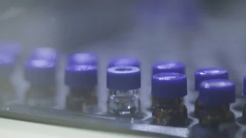 Automated Conveyor Line Video stock 127006465