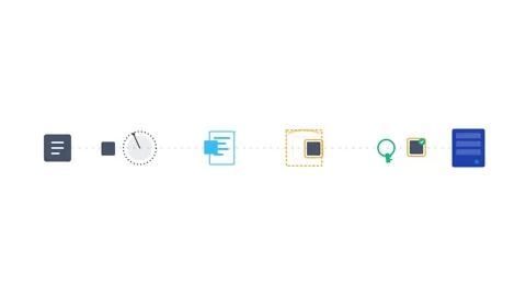Automated Devsecops Pipeline Continuous Integration and Security Scanning f.. Stock Footage 347627293