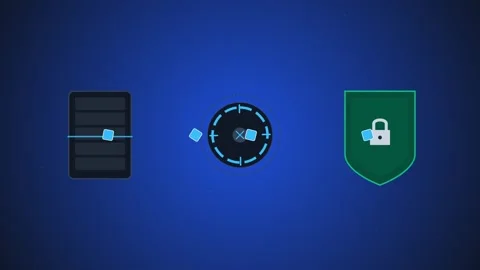 Automated Enterprise Cloud Block Storage Snapshot and Immutable Air Gap Rep.. Video stock 347627308