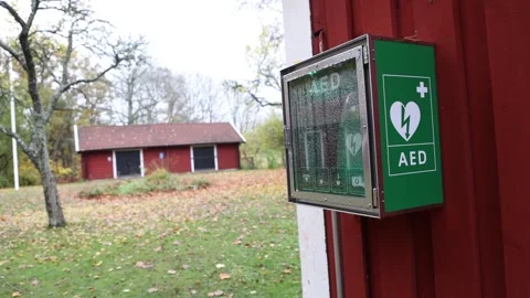 Automated external defibrillator Stock Footage 219796710