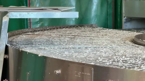 Automated industrial doughnut maker Stock-Footage 337498161