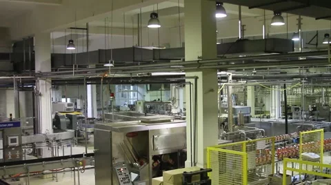 Automated industrial machine Stock Footage 1181380