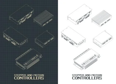 Automated process control systems 스톡 일러스트