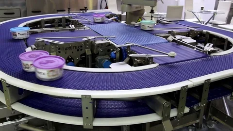 Automated production lines. Stock Footage 118053674