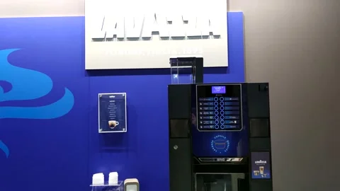 Automated self-service cafe Video stock 229722209