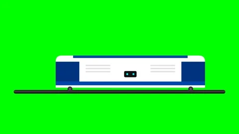 Automated Storage Shuttle Pod Gliding on Rail Minimal Logistics Technology Видео 346006925