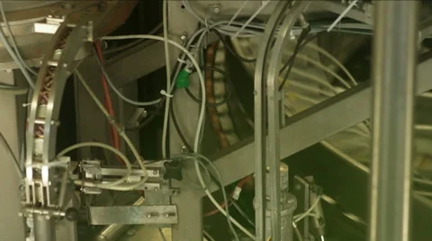 Automated system equipment. Stock Footage 49539020