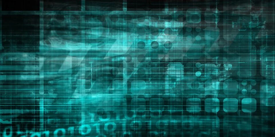 Automated System Stock Illustration