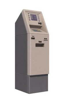 Automated teller machine Stock Illustration