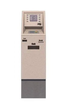 Automated teller machine Stock Illustration