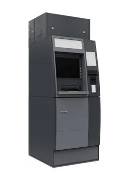 Automated Teller Machine Stock Illustration