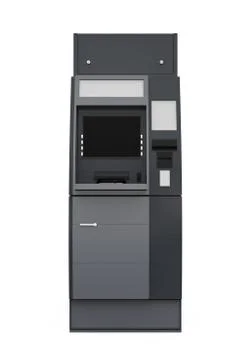 Automated Teller Machine Stock Illustration
