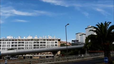 Automated Urban Rail System Stock Footage 40944195