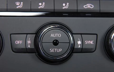 Automatic Car Air Conditioner  Foto stock