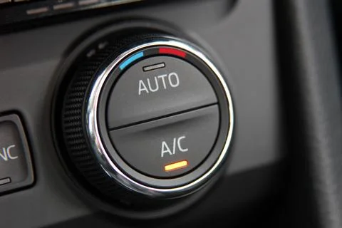 Automatic Car Air Conditioner Stock Photos