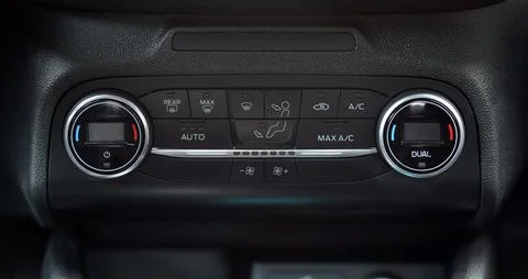 Automatic Car Air Conditioner  Stock Photos