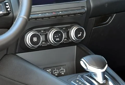Automatic Car Air Conditioner  Stock Photos