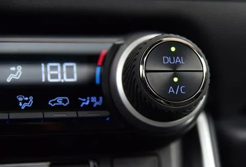 Automatic Car Air Conditioner Stock Photos