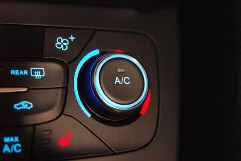 Automatic Car Air Conditioner Stock Photos