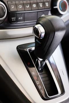 Automatic car gearbox Stock Photos