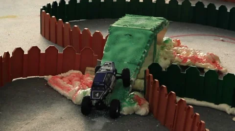 Automatic car toy Stock Footage 7758303