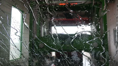 Automatic Car Wash Stock Footage 46219369