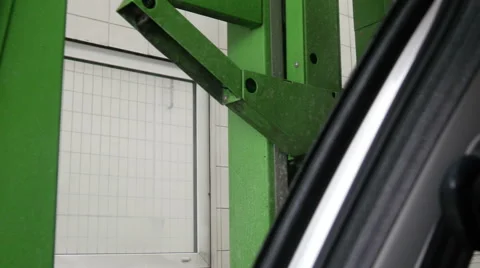 Automatic Car Wash Stock Footage 46219399