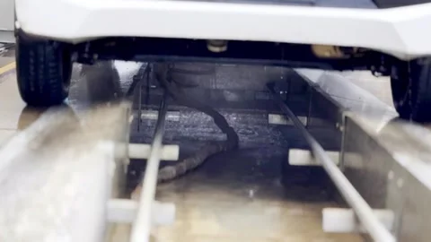 Automatic Car Wash Machine 스톡 동영상 336177018