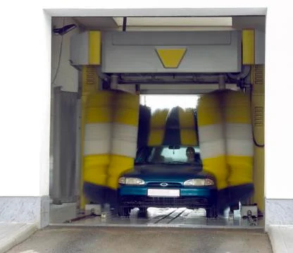 Automatic car wash Stock Photos