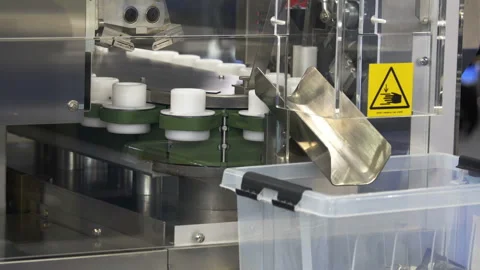 Automatic cartoning packaging machine 動画素材 92764590