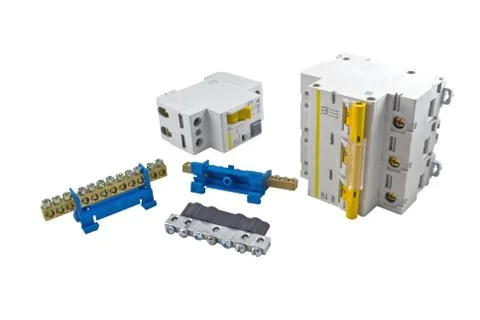 Automatic circuit breaker Stock Photos