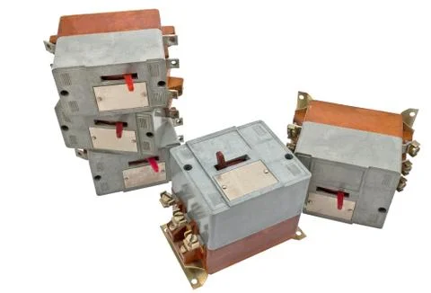 Automatic circuit breaker Stock Photos