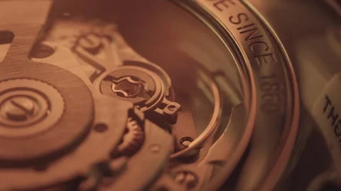 An Automatic Clock Mechanism Internal 스톡 동영상 277511893