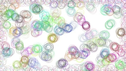 Automatic color drawing Stock Footage 171684445