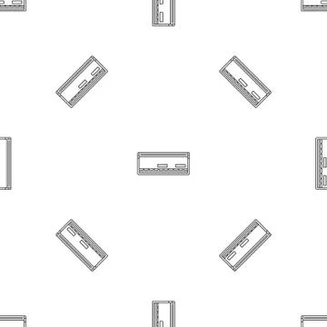 Automatic conditioner icon, outline style Stock Illustration