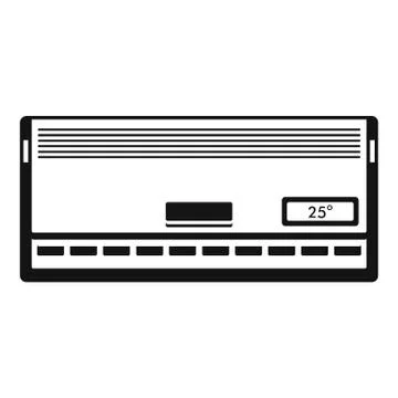 Automatic conditioner icon, simple style イラスト素材
