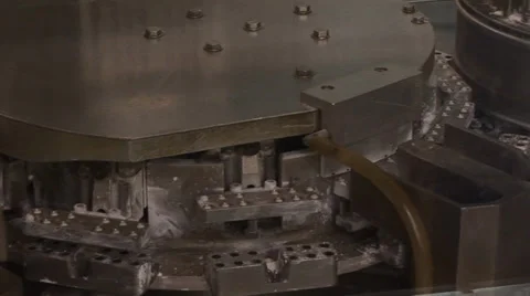 Automatic conveyor for pharmaceutical products (tablets) Video stock 33635961