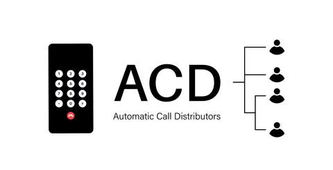 Automatic customer distributors Stock Illustration