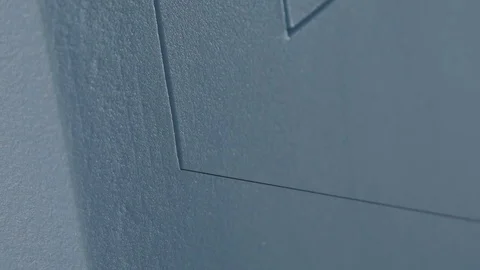 Automatic cutting of expanded polystyrene foam plastic Stock Footage 73933573