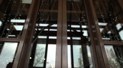 Automatic door opens Stock Footage 62276946